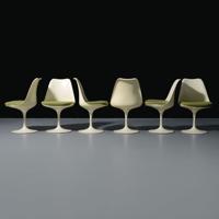 Eero Saarinen TULIP Dining Chairs, Set of 6 - Sold for $1,792 on 03-01-2025 (Lot 484).jpg